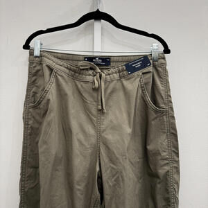 Hollister Adjustable-Rise Parachute Baggy Pants
